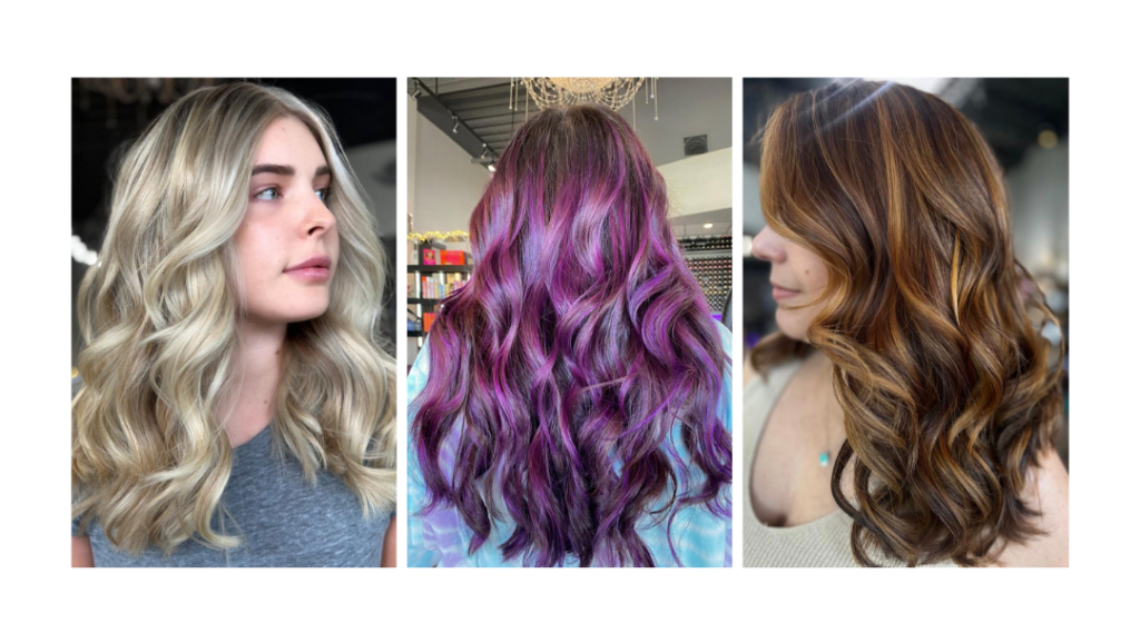 A variety of women's hair colors, highlights, balayage, and styles at the best Pembroke Pines hair salon, Hair Culture Day Spa. Best colorists near Pembroke Pines Florida