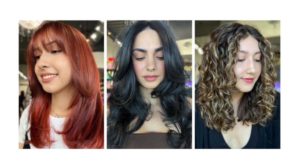 A variety of women's haircuts and styles at the best Pembroke Pines hair salon, Hair Culture Day Spa.